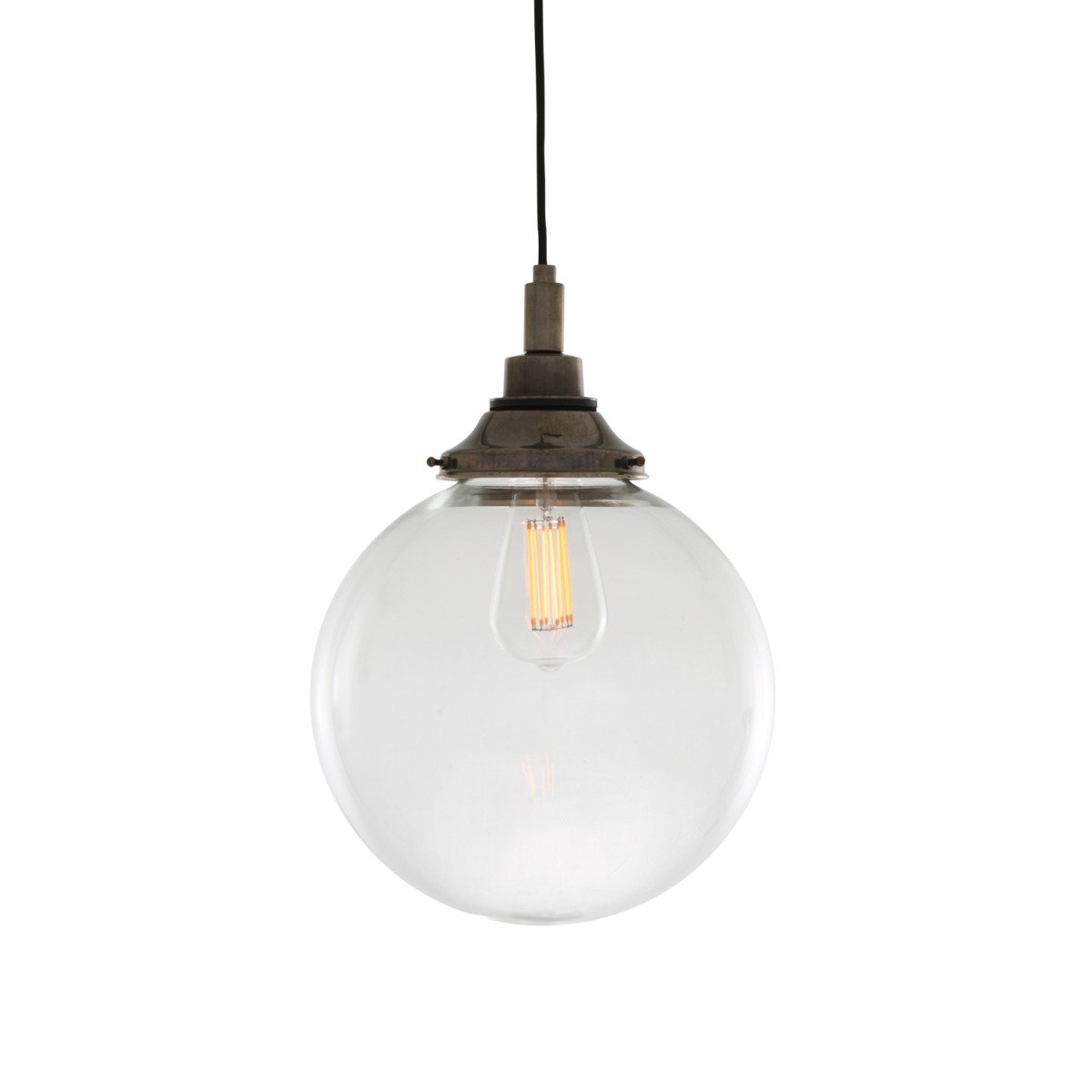 Laguna Globe Bathroom Pendant Light 25cm IP44 - Main View