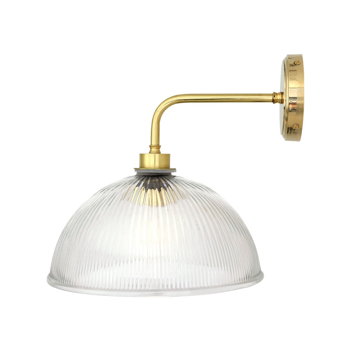 Maris Prismatic Glass Bathroom Wall Light IP65 - View 3
