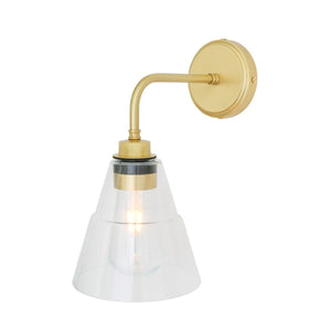 Kairi Modern Glass Bathroom Wall Light IP65 - View 6