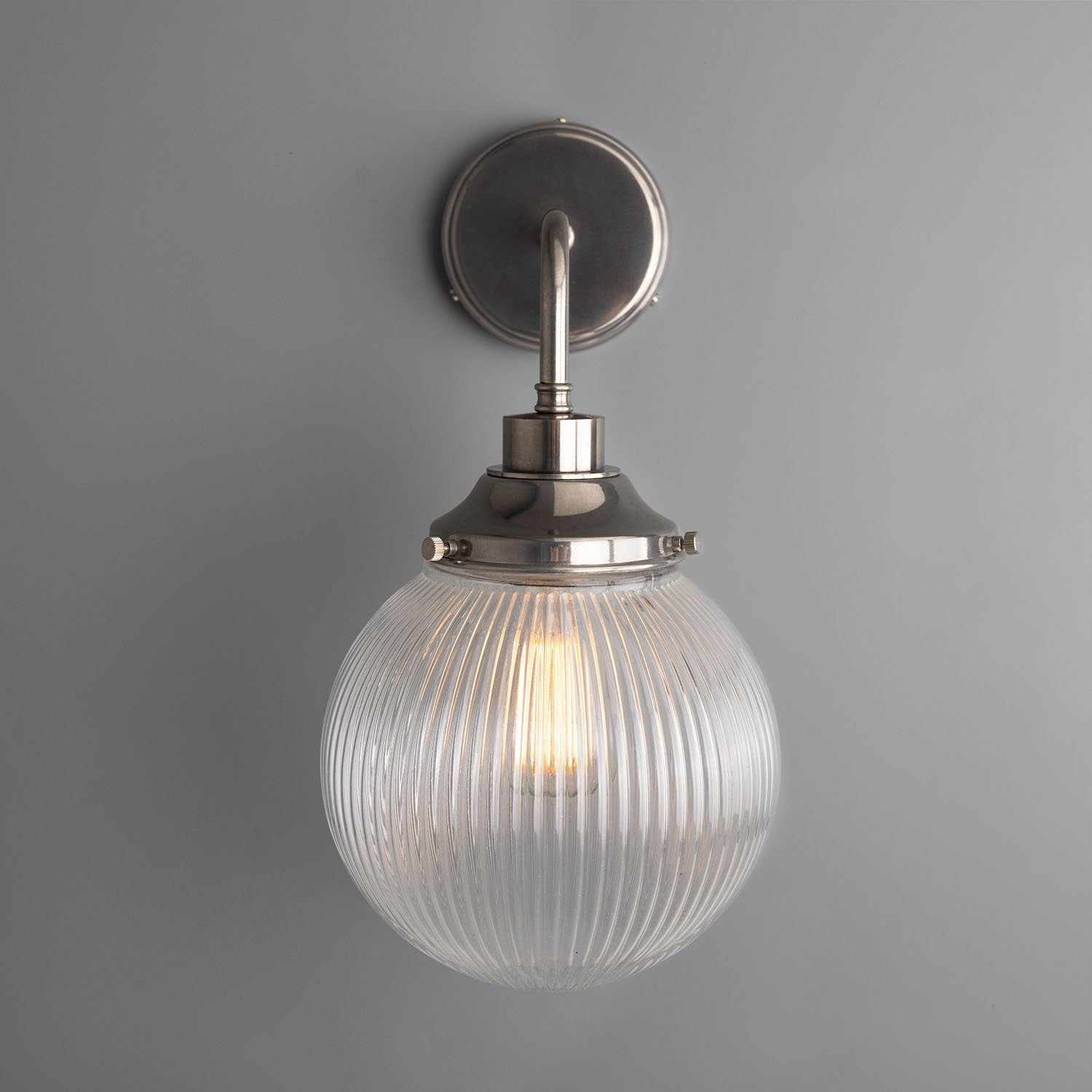 Stanley Prismatic Bathroom Wall Light 20cm IP44 - View 3
