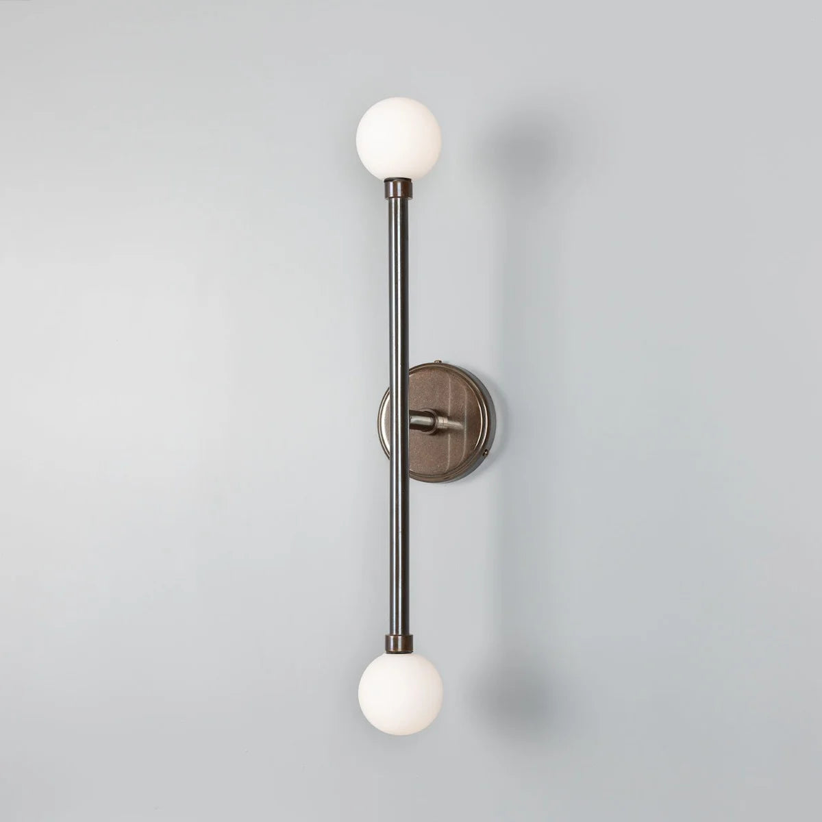 Monto Double Globe Slim Bathroom Wall Light 61cm IP44 - Subtle Wear