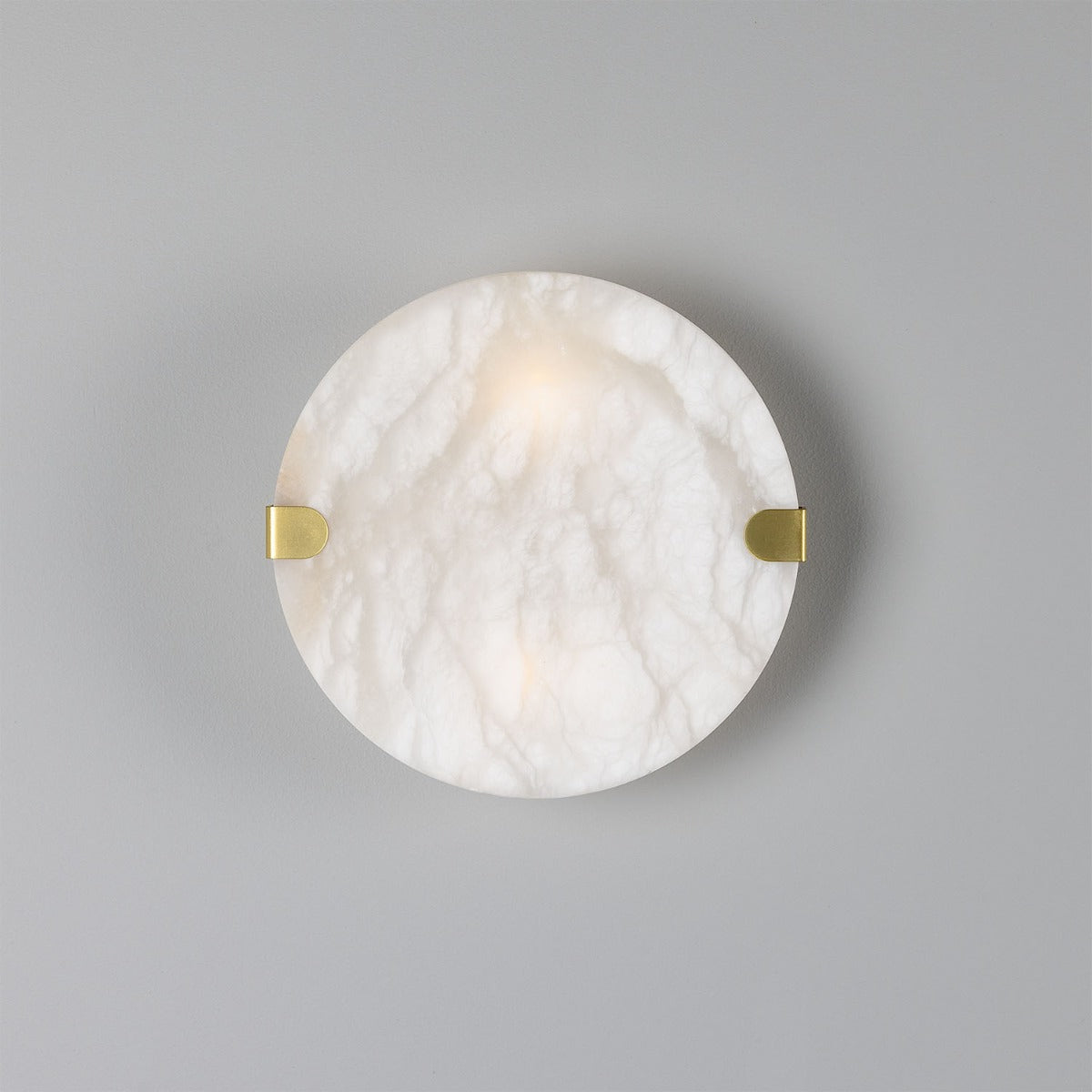 Dundee Circular Alabaster Wall Light - View 4