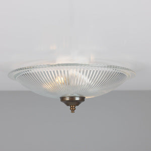 Nicosa Shallow Prismatic Ceiling Light - Main View