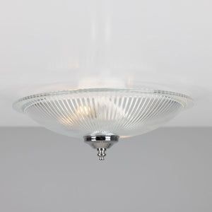 Nicosa Shallow Prismatic Ceiling Light - View 5