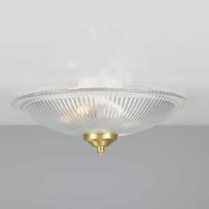Nicosa Shallow Prismatic Ceiling Light - View 4