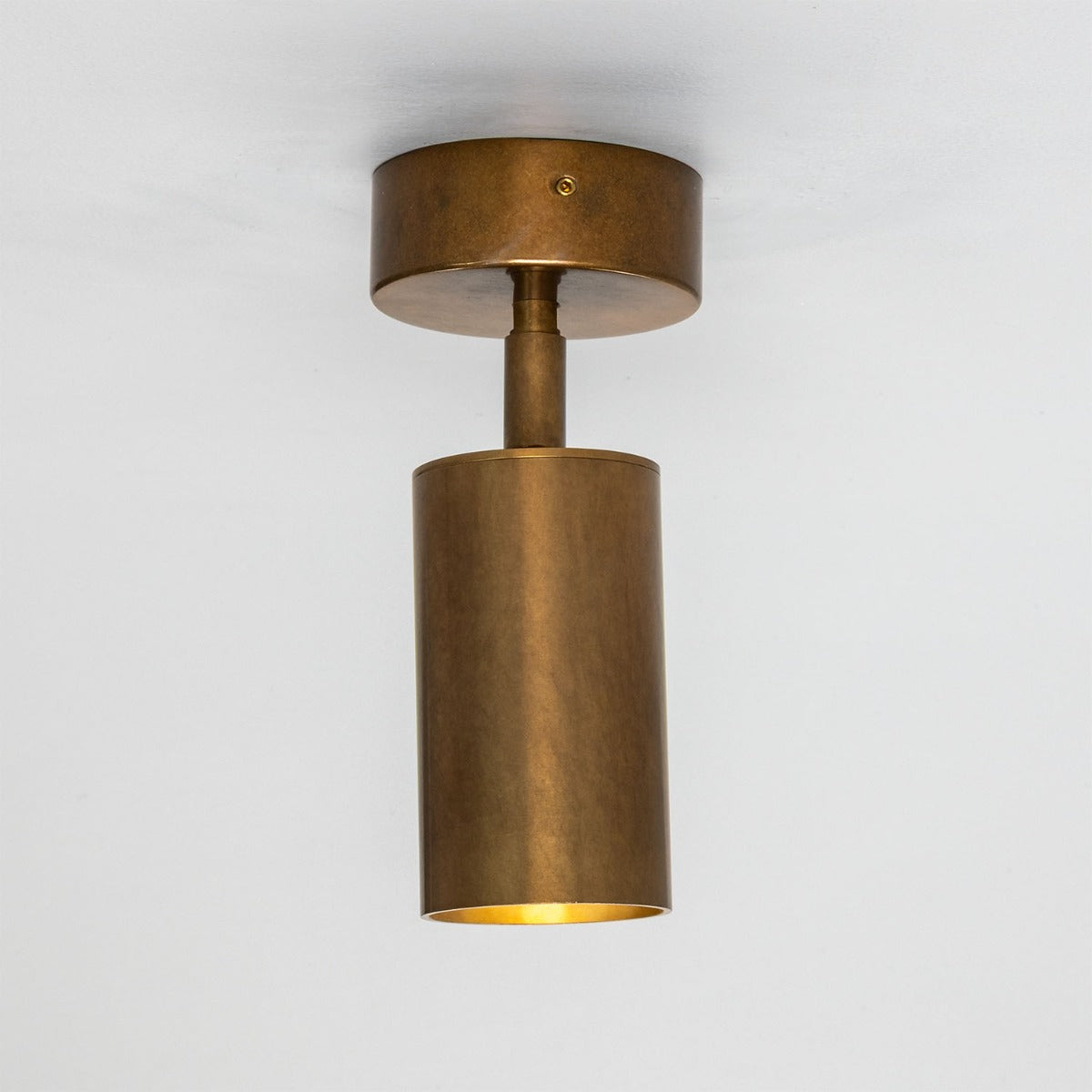 Evanston Directional Brass Ceiling Spotlight - View 3