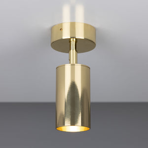 Evanston Directional Brass Ceiling Spotlight - View 7