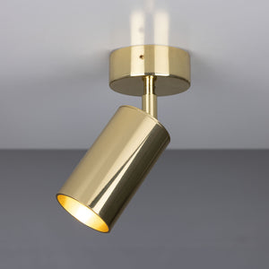 Evanston Directional Brass Ceiling Spotlight - View 8