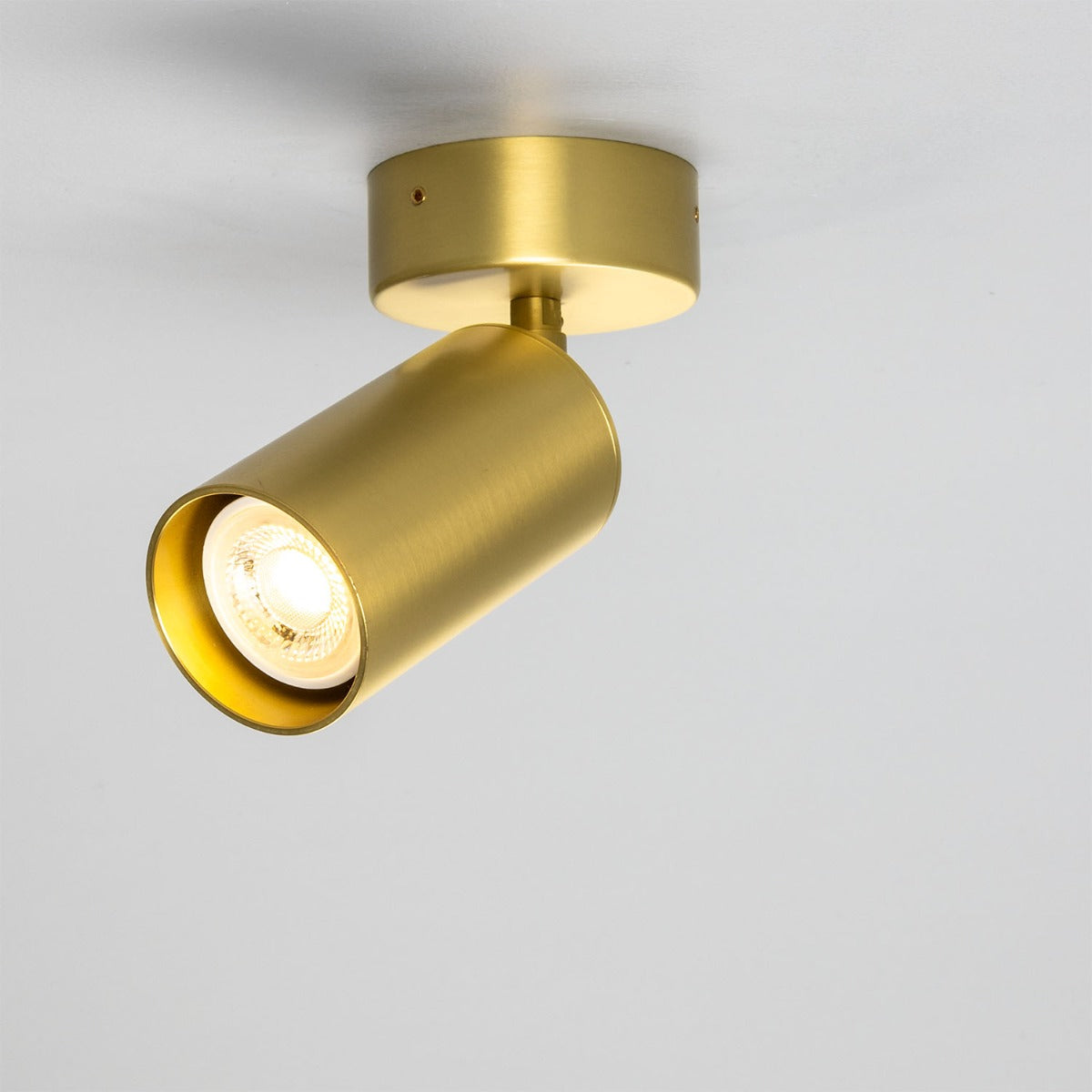 Evanston Directional Brass Ceiling Spotlight - View 12