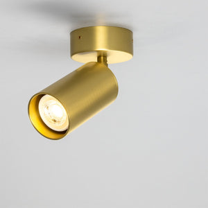Evanston Directional Brass Ceiling Spotlight - View 12
