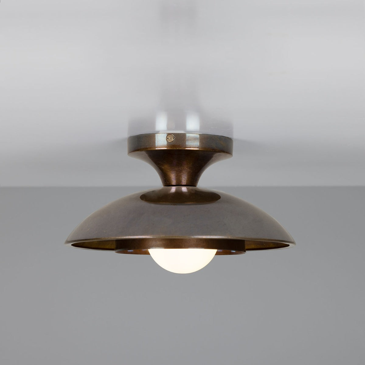 Marrakesh Art Deco Flush Ceiling Light 25cm - View 4
