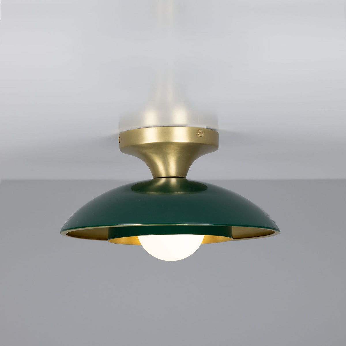 Marrakesh Art Deco Flush Ceiling Light 25cm - View 1