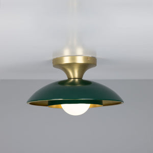 Marrakesh Art Deco Flush Ceiling Light 25cm - View 1