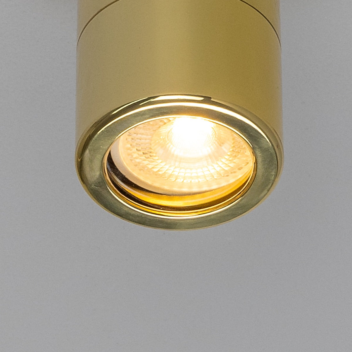 Quin Brass Cylinder Downlight - View 9