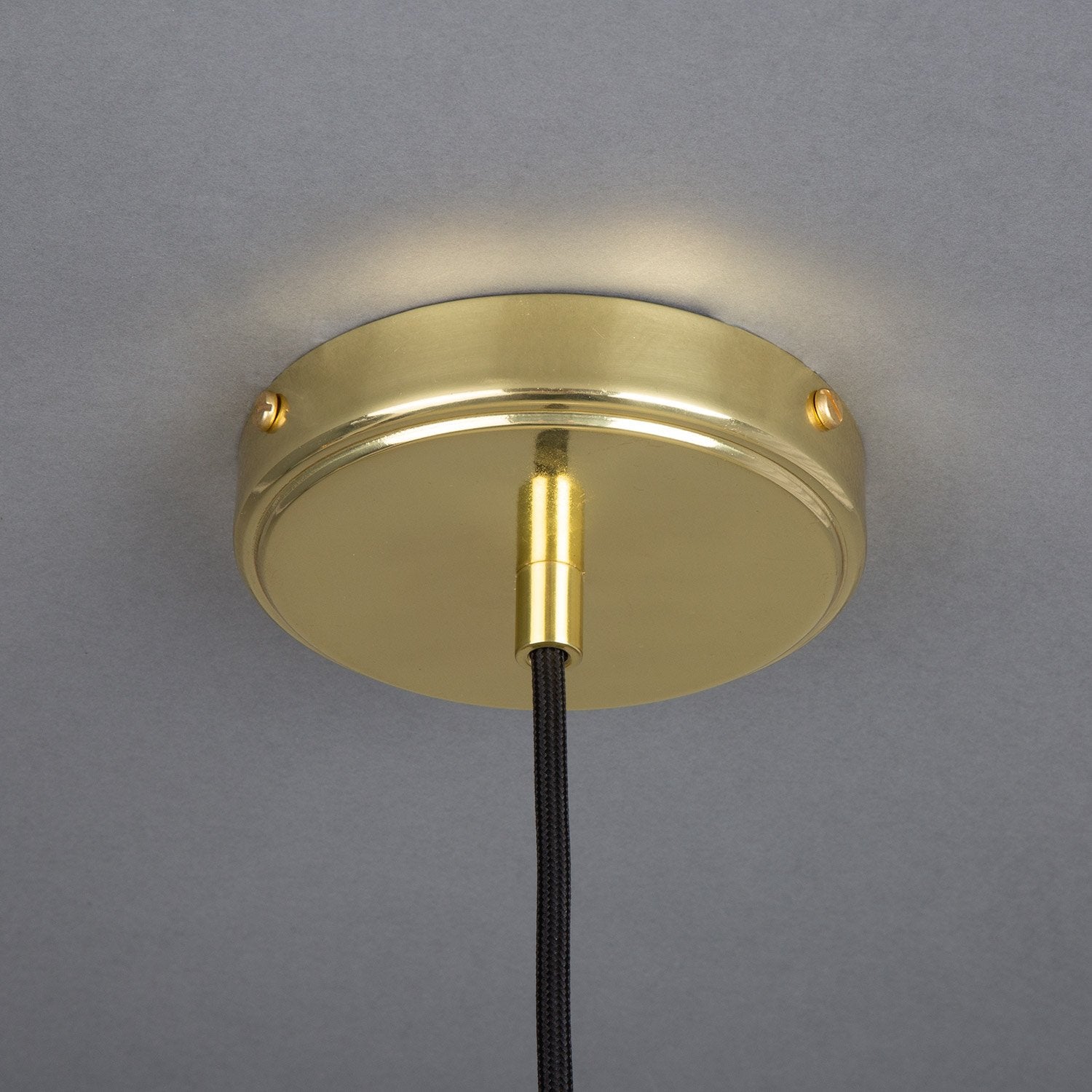 Ferox Small Marbled Ceramic Dome Pendant Light 14cm - View 5