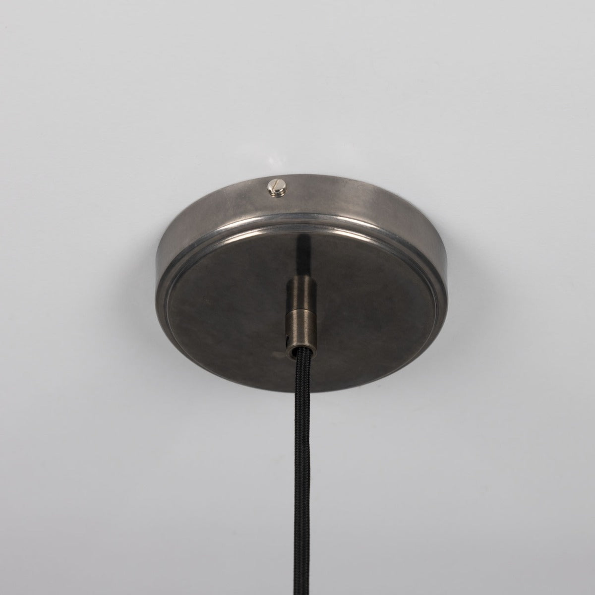 Nakaii Organic Ceramic Pendant Light 20cm, Black Clay - View 5