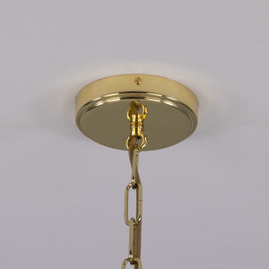 Kauri Rounded Dome Pendant Light, Matte White 37cm IP20 - View 9
