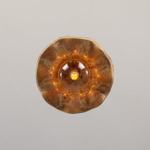 Rivale Pendant Light with Wavy Ceramic Shade, Oatstone 21cm IP20 - View 10