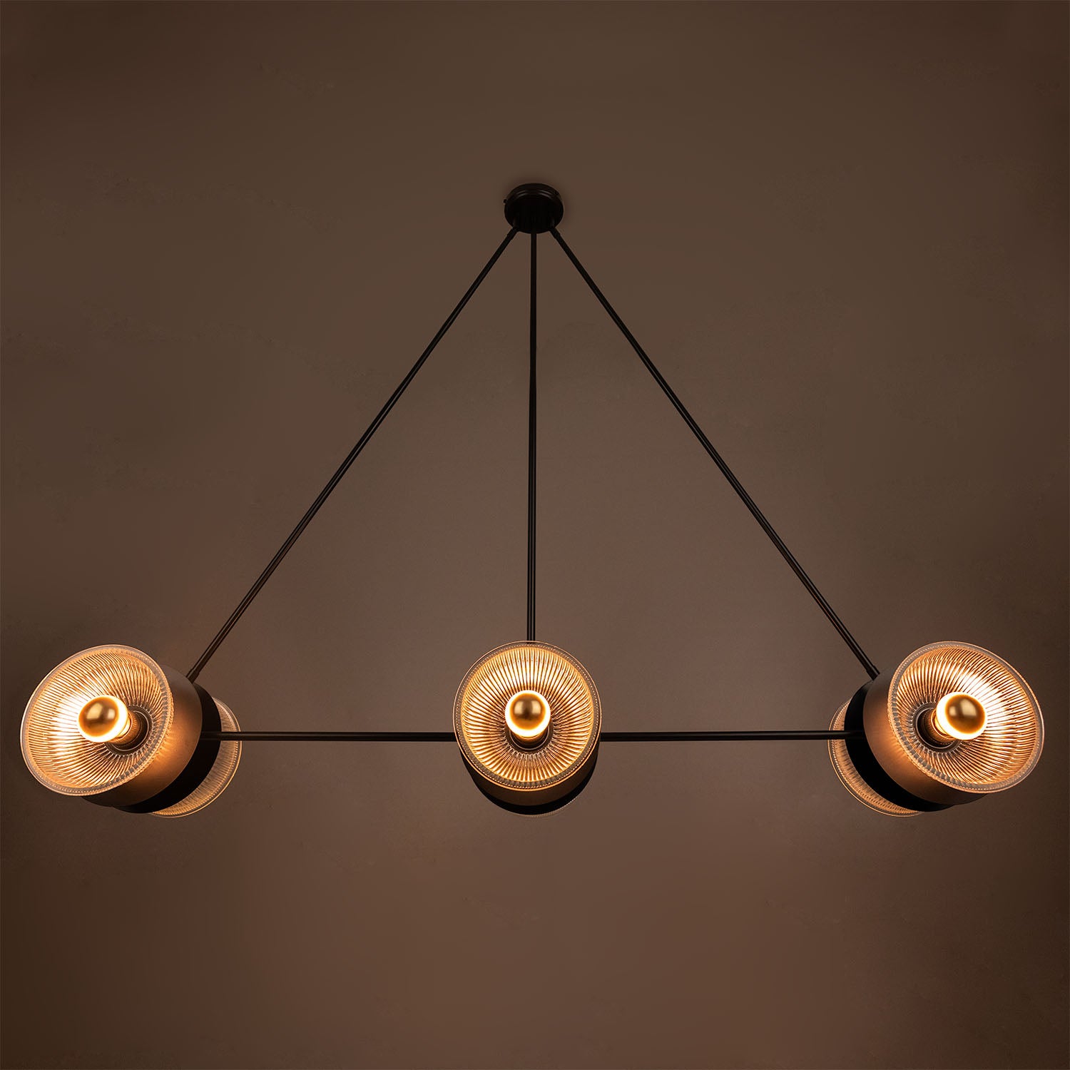 Eclipse Chandelier | Matt Black - View 17