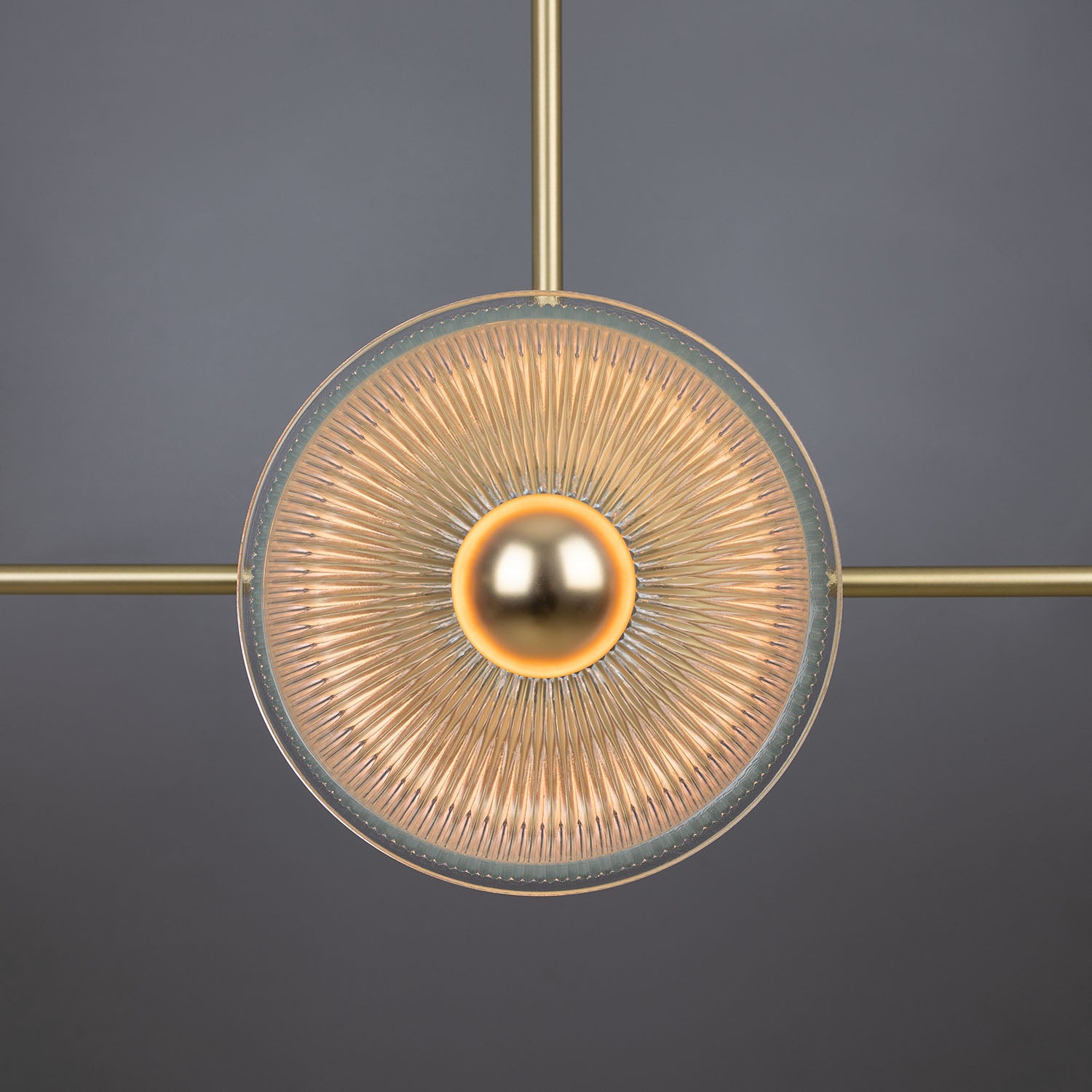 Eclipse Chandelier | Matt Black - View 3