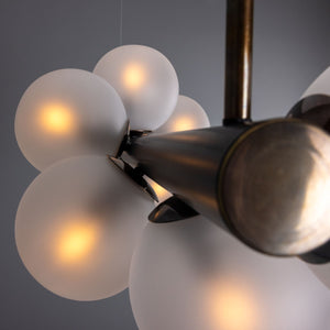 Moriarty Linear Island Pendant Light, Nine-Light - View 11