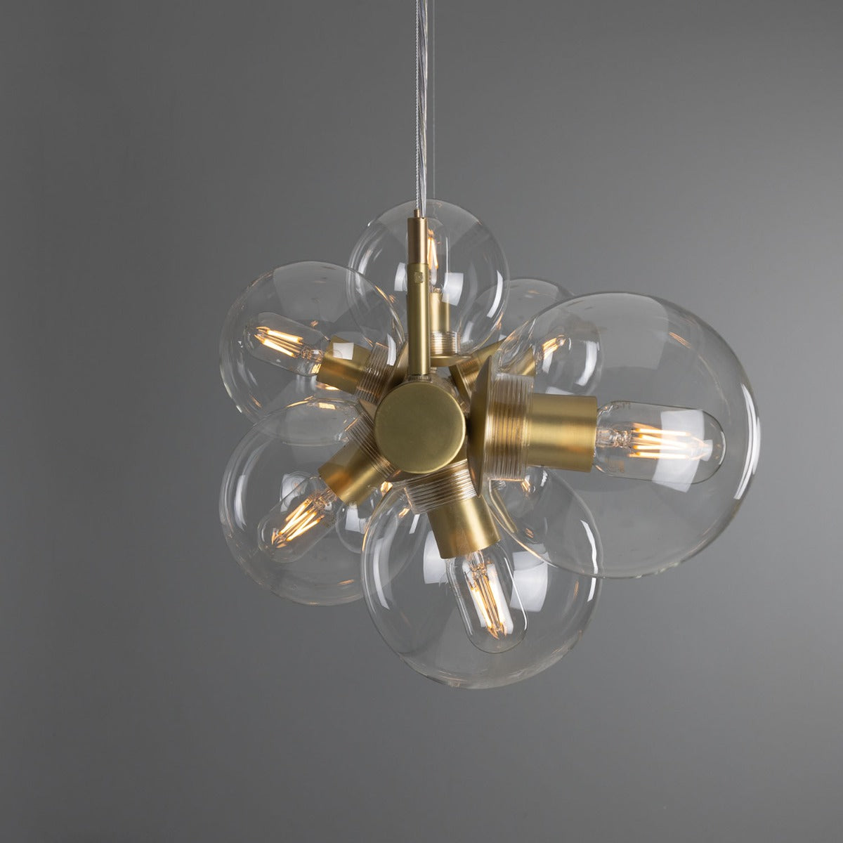 Moriarty Linear Island Pendant Light, Nine-Light - View 20