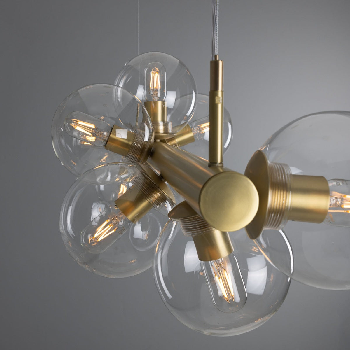 Moriarty Linear Island Pendant Light, Nine-Light - View 21