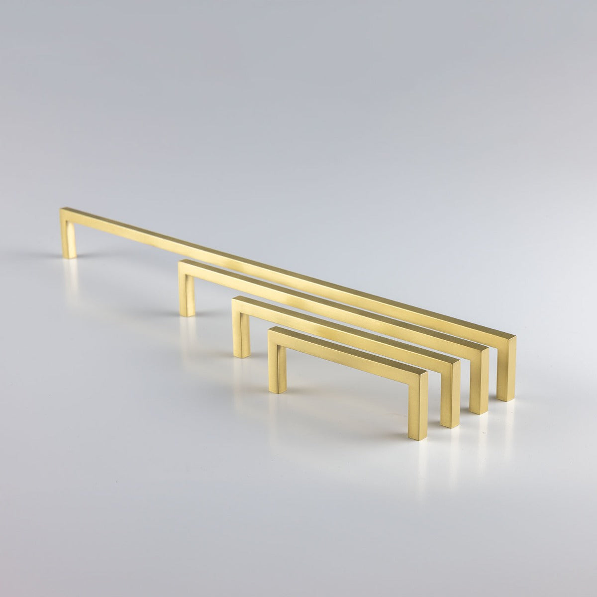 Cobh Modern Brass Pull Handle 30cm