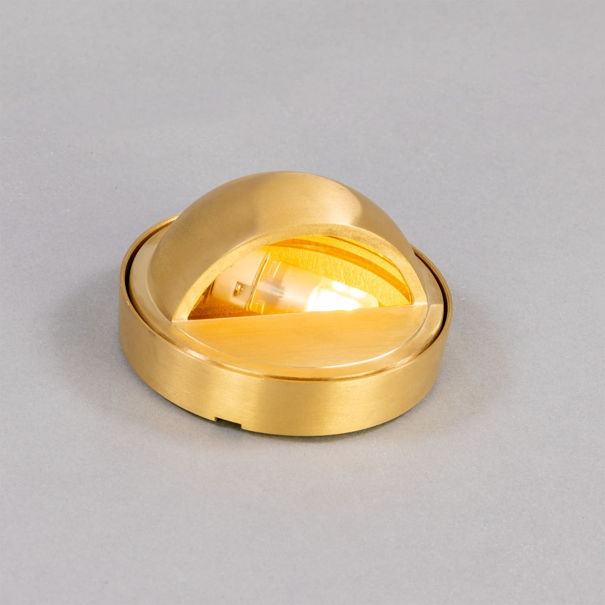 Ancona Wall-mounted Brass Pathway Light 8.7cm IP65 - View 6