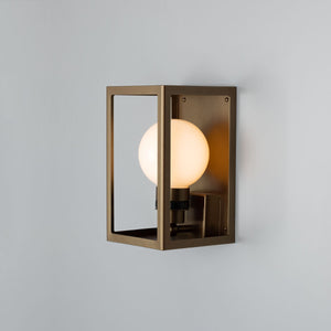 Hamilton Outdoor Box Lantern Wall Light IP65 - View 9