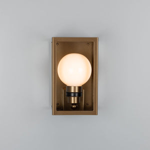Hamilton Outdoor Box Lantern Wall Light IP65 - View 8