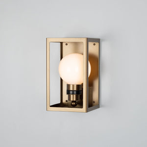 Hamilton Outdoor Box Lantern Wall Light IP65 - View 7