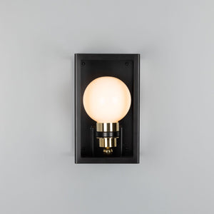 Hamilton Outdoor Box Lantern Wall Light IP65 - View 12