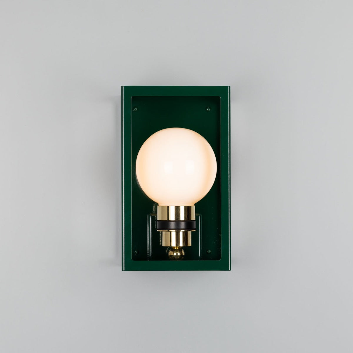 Hamilton Outdoor Box Lantern Wall Light IP65 - View 16