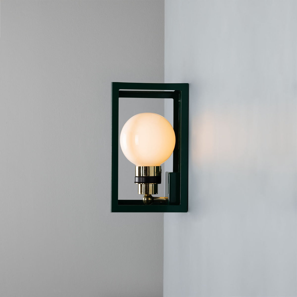 Hamilton Outdoor Box Lantern Wall Light IP65 - View 18