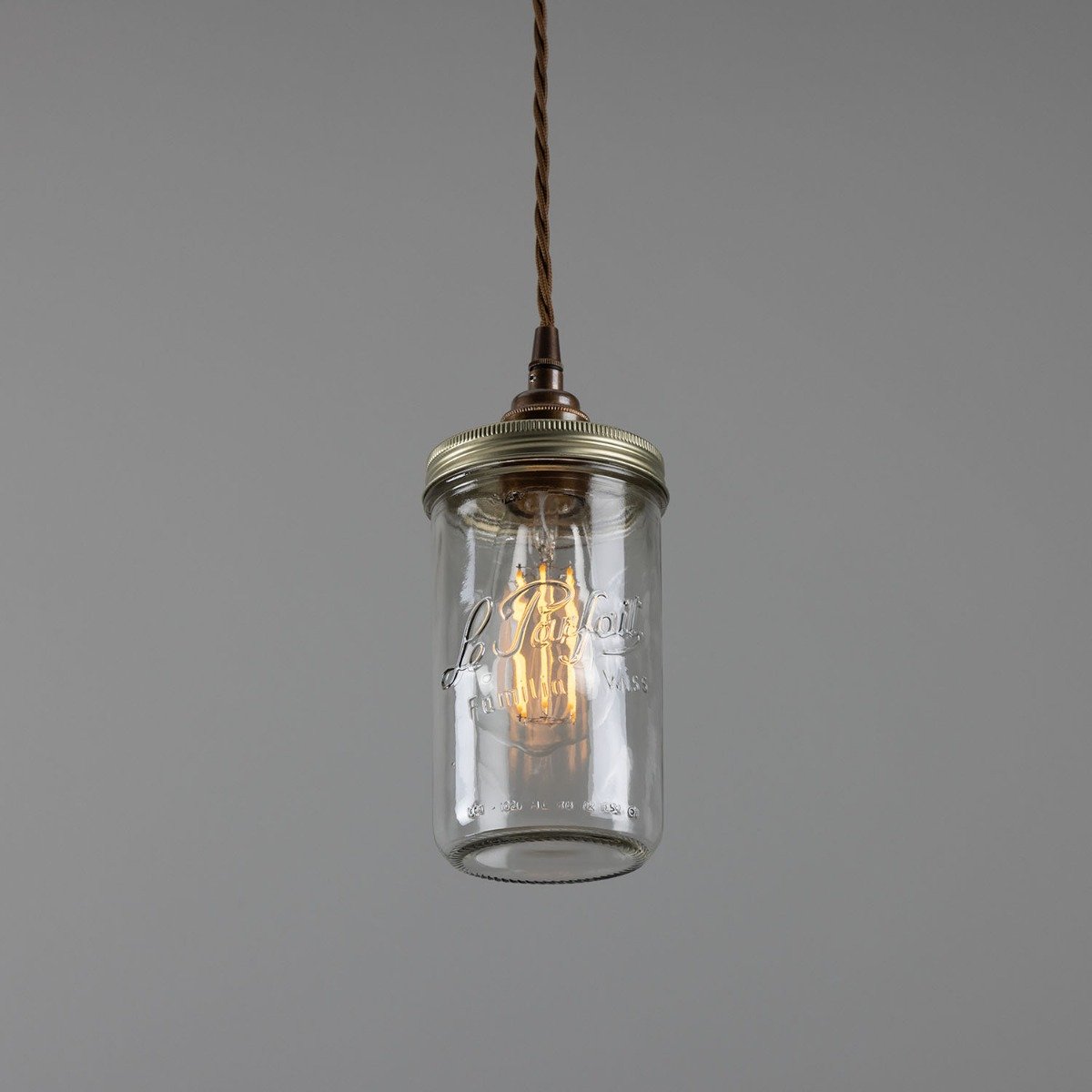 Jam Jar Pendant Light - View 2
