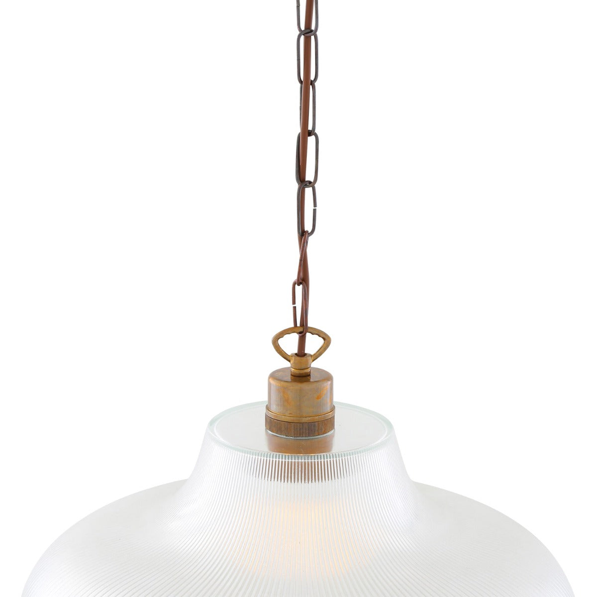 London 40cm Prismatic Railway Pendant | Polished Chrome - View 4