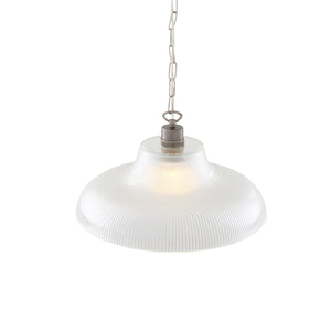 London 40cm Prismatic Railway Pendant | Polished Chrome - View 7
