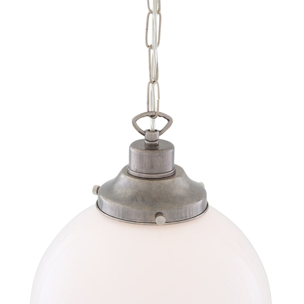 Yerevan 25cm Globe Pendant | Satin Brass - View 8