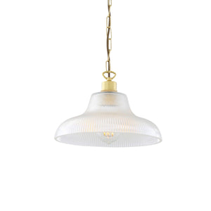 London Prismatic Railway Glass Pendant Light 30cm - View 10