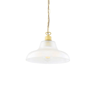 London Prismatic Railway Glass Pendant Light 30cm - View 14