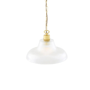 London Prismatic Railway Glass Pendant Light 30cm - View 15