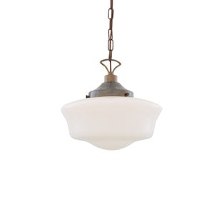 1920's Schoolhouse Pendant Light 35cm IP20 - View 2