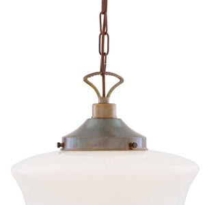 1920's Schoolhouse Pendant Light 35cm IP20 - View 4