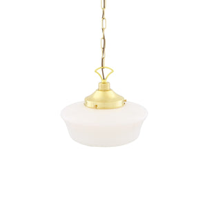 1920's Schoolhouse Pendant Light 35cm IP20 - View 11