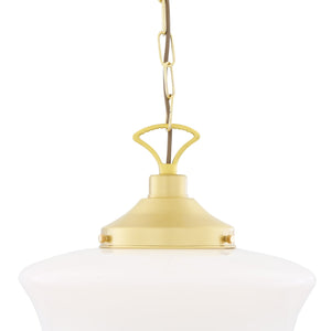1920's Schoolhouse Pendant Light 35cm IP20 - View 16