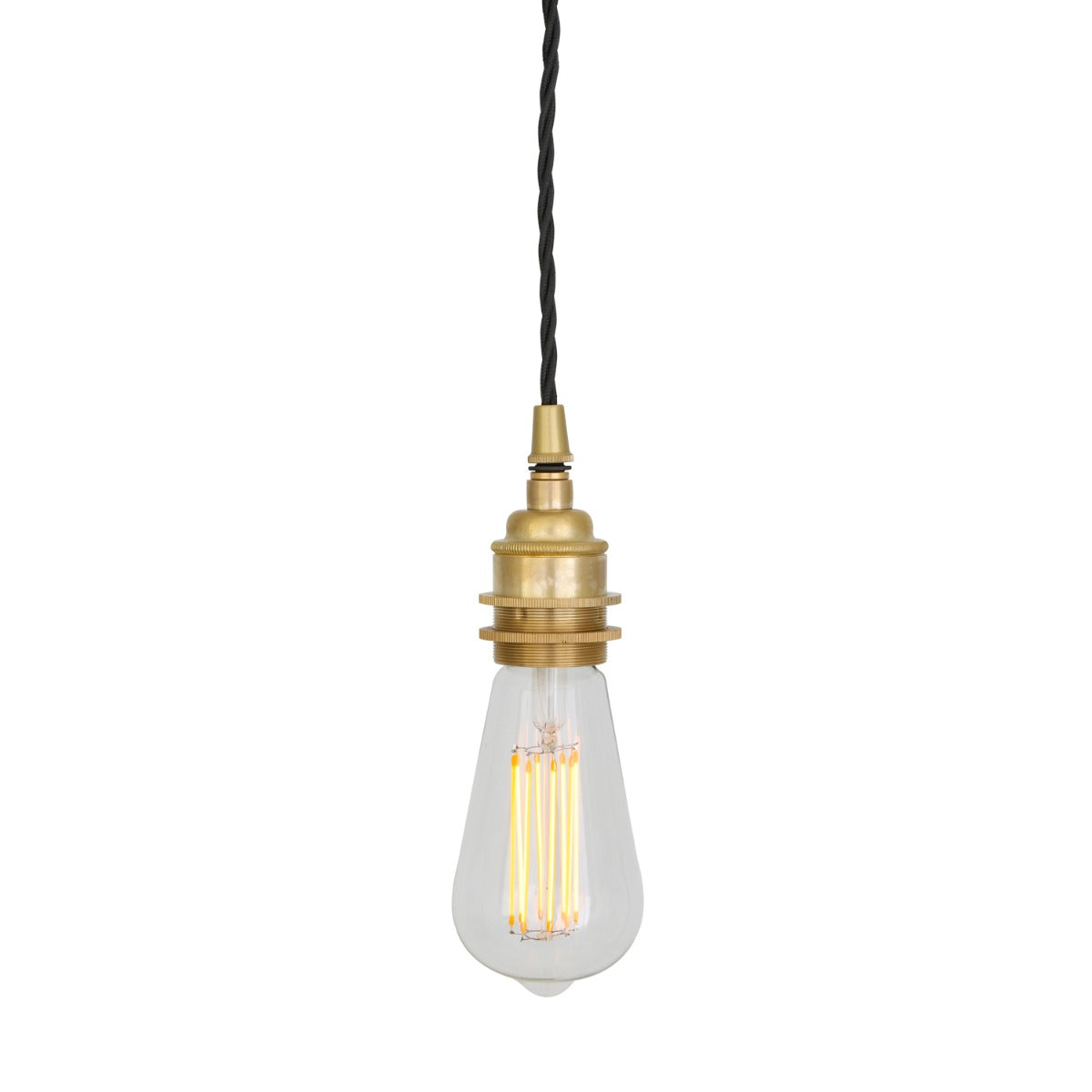 Lome Vintage Braided Pendant Light 8cm IP20 - View 4