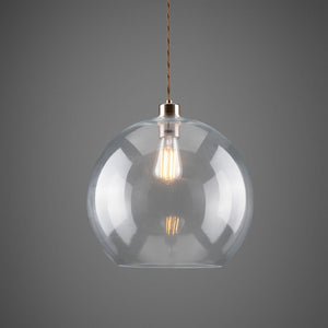 Eden clear sphere pendant 35cm - View 7