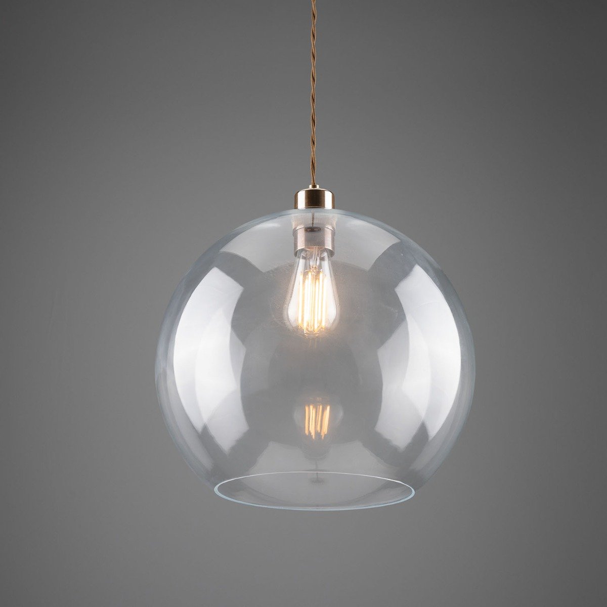 Eden clear sphere pendant 35cm - View 8