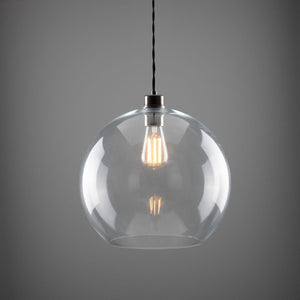 Eden clear sphere pendant 35cm - View 11